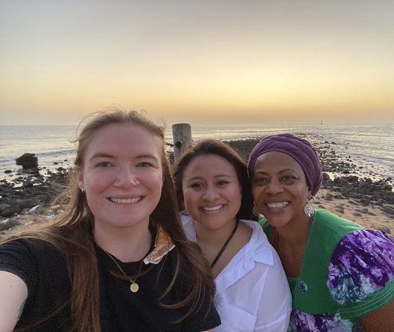 Erin Mahoney, Debbie Campos (middle), Valerie Nkamgang Bemo